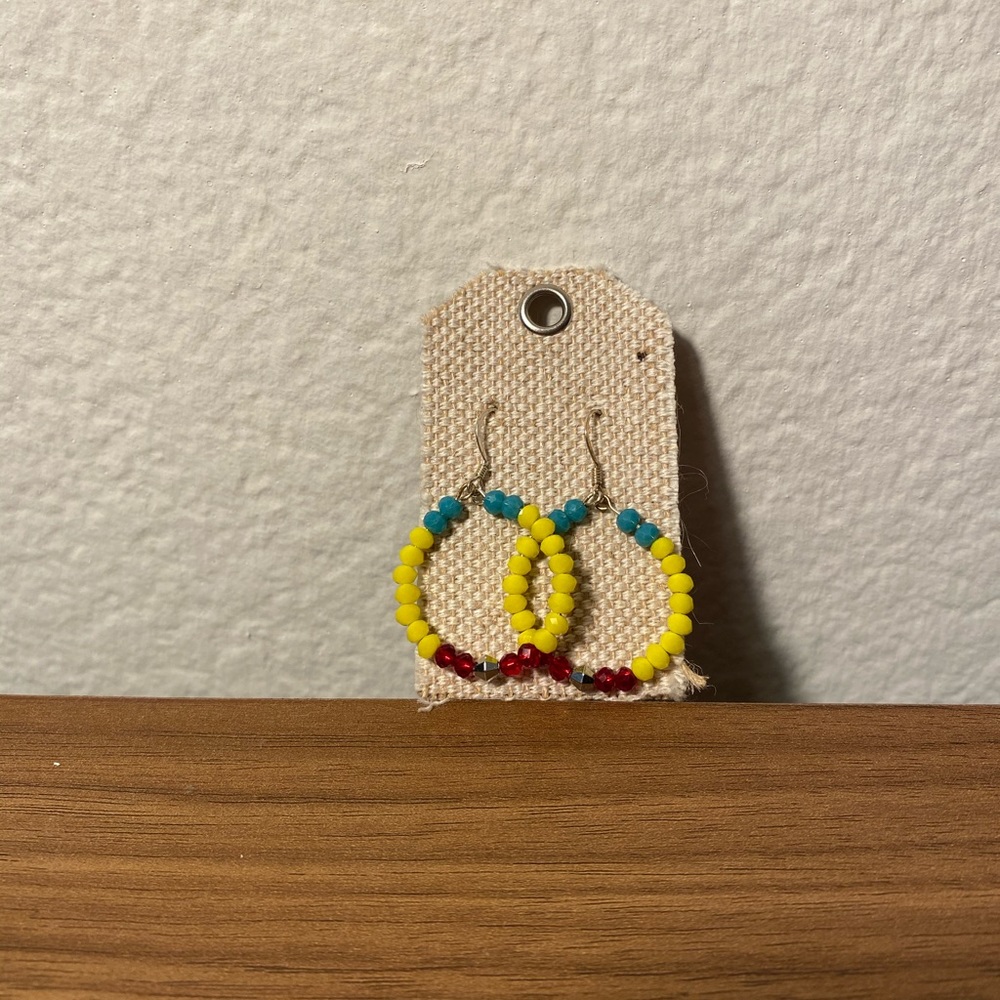 Handmade Pixar Ball Earrings